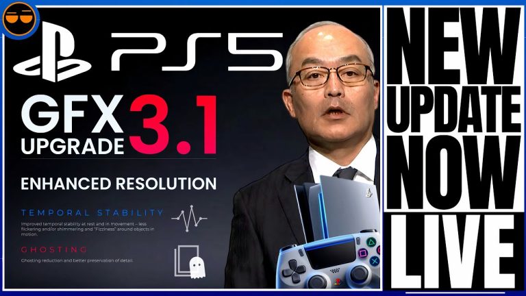 PLAYSTATION 5 ( PS5 ) – SURPRISE GRAPHICS UPGRADE 3.1 NEWS ! – ENHANCED RESOLUTION ! – PS5 PRO / BI…