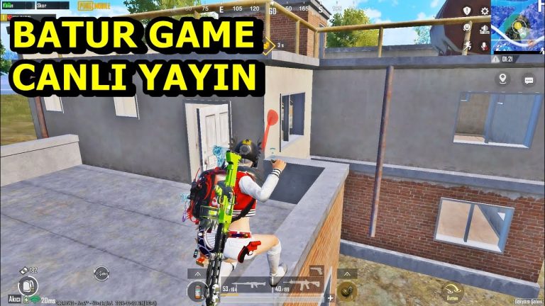 BATUR GAME  CANLI YAYIN  !  FULL RUSH PUBG MOBİLE