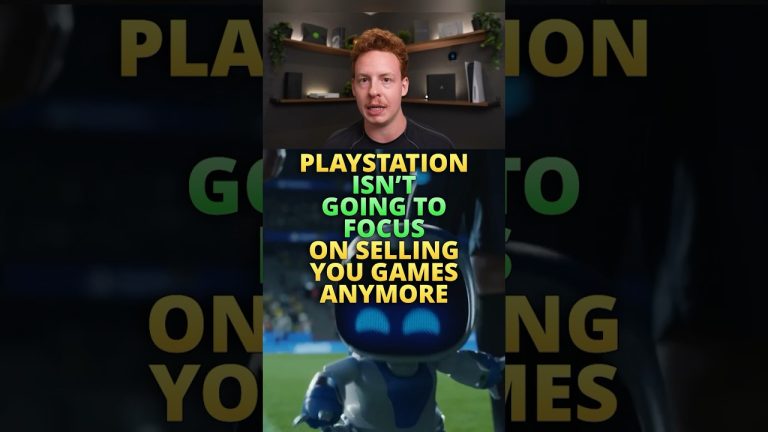 PlayStation Is NOT Trying To Sell Games Anymore