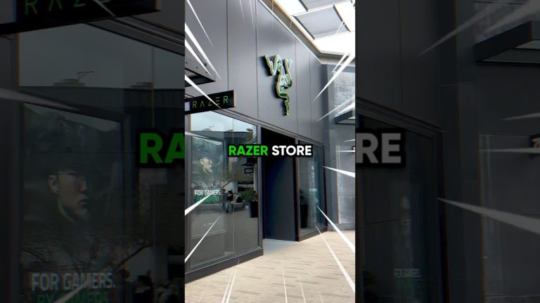 I visited 1 of only 11 Razer gaming stores! @razer