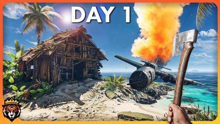 DAY 1 First Look at this STUNNING New Island Survival Game!