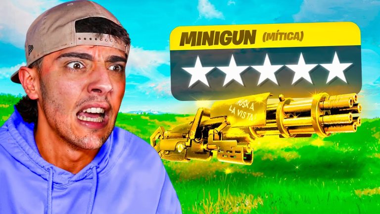 LA MINIGUN está de REGRESO en Fortnite y es increíble…