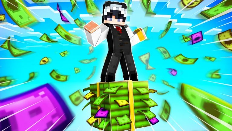 Minecraft, aber auf EINEM GELD BLOCK…