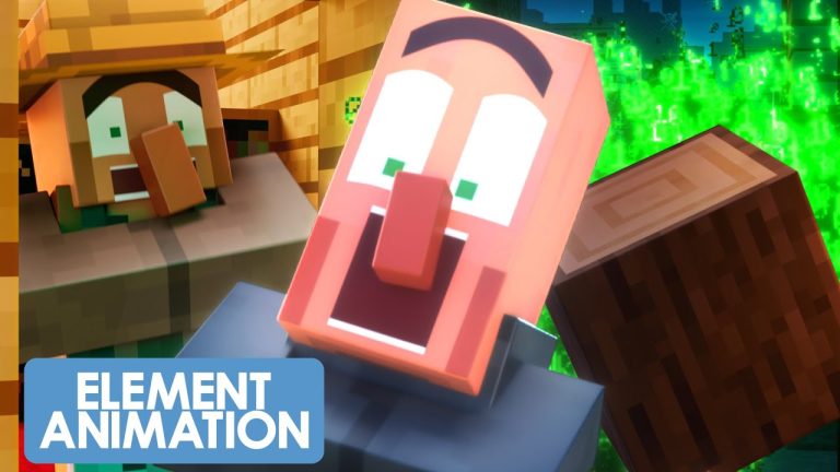 VILLAGER TRICK OR TREAT – A MINECRAFT HALLOWEEN #shorts