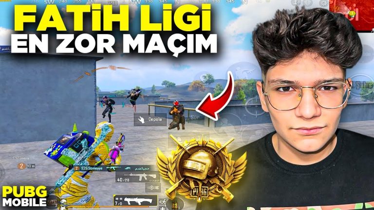 FATİH LİGİ EN ZORLU MAÇIM😲!!- PUBG MOBİLE