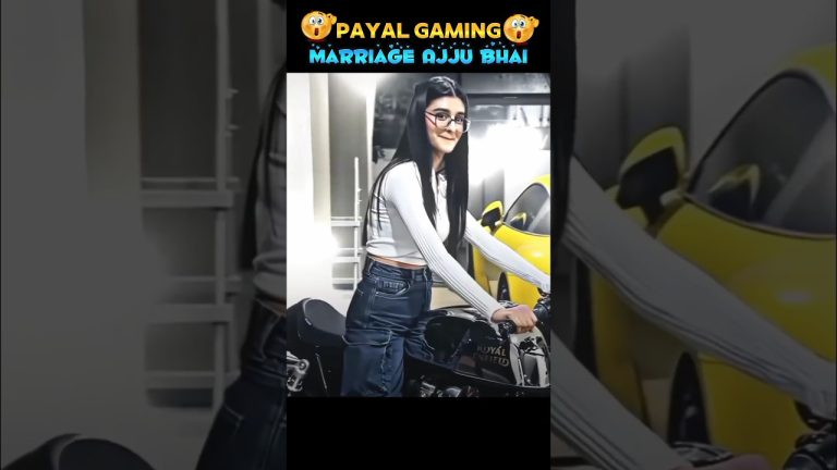 Payal Gaming Marriage Ajju Bhai 🥰😂 #shorts #freefire #garena